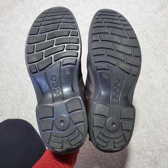 ECCO Turn GTX Chelsea Boots Gore-Tex Waterproof Leather Zip Brown Mens 44EU 10US - Picture 7 of 13